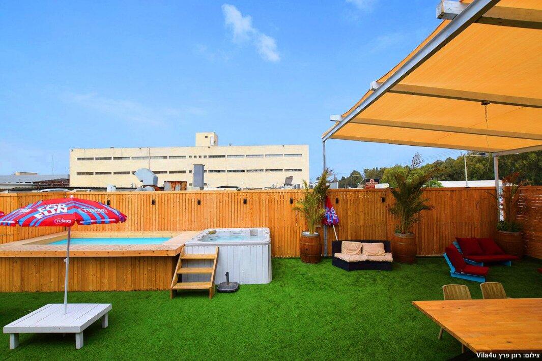 פנטהאוז על הגג מרכז  2  לופט 4 יו