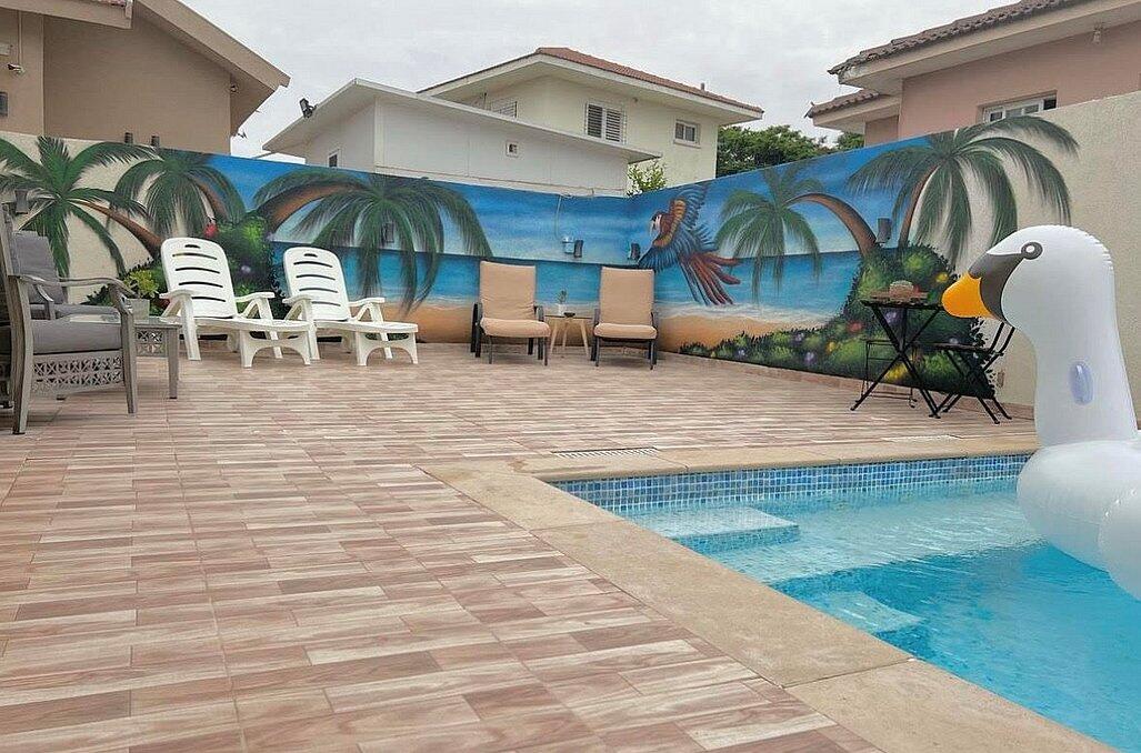 מלכה פול Malka pool מרכז  3  לופט 4 יו